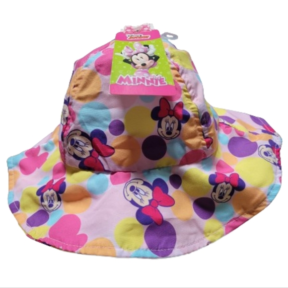 NWT Disney Minnie Mouse Sun Hat - Picture 1 of 9